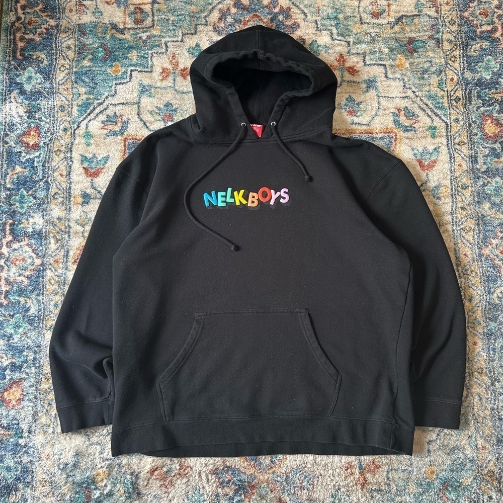 Full Send Nelk Boys Spellout Hoodie Size XXL